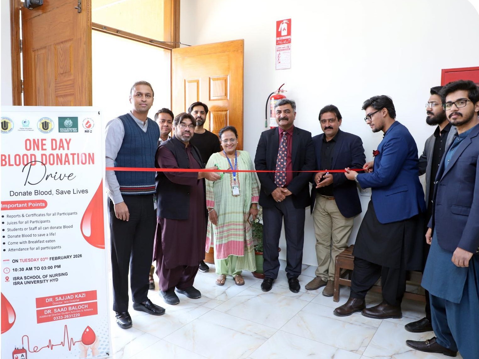 Isra University Hosts Successful Blood Donation Drive for Thalassemia Patients