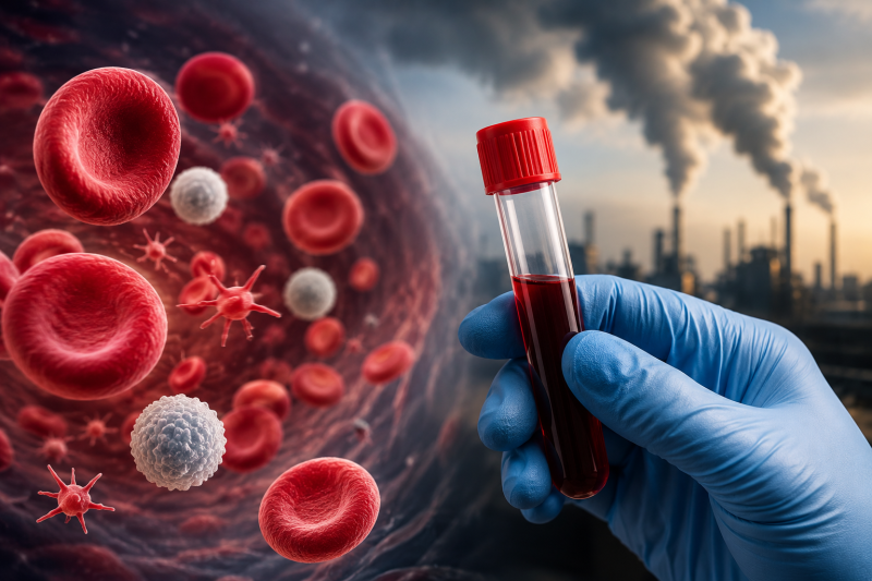 Rising Atmospheric CO₂ Linked to Surprising Changes in Human Blood