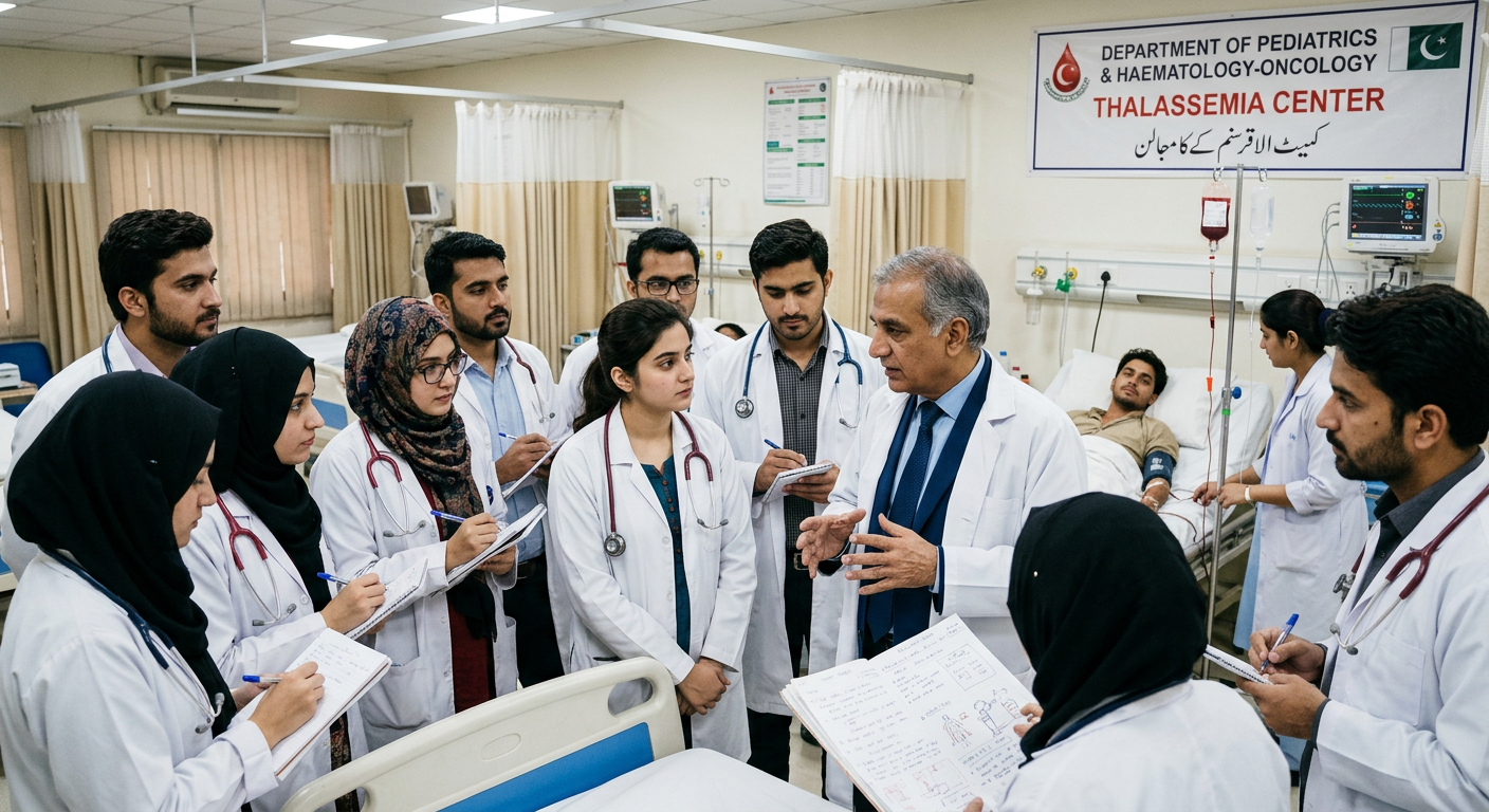 Pakistan Launches Postgraduate Diploma Programme in Thalassemia