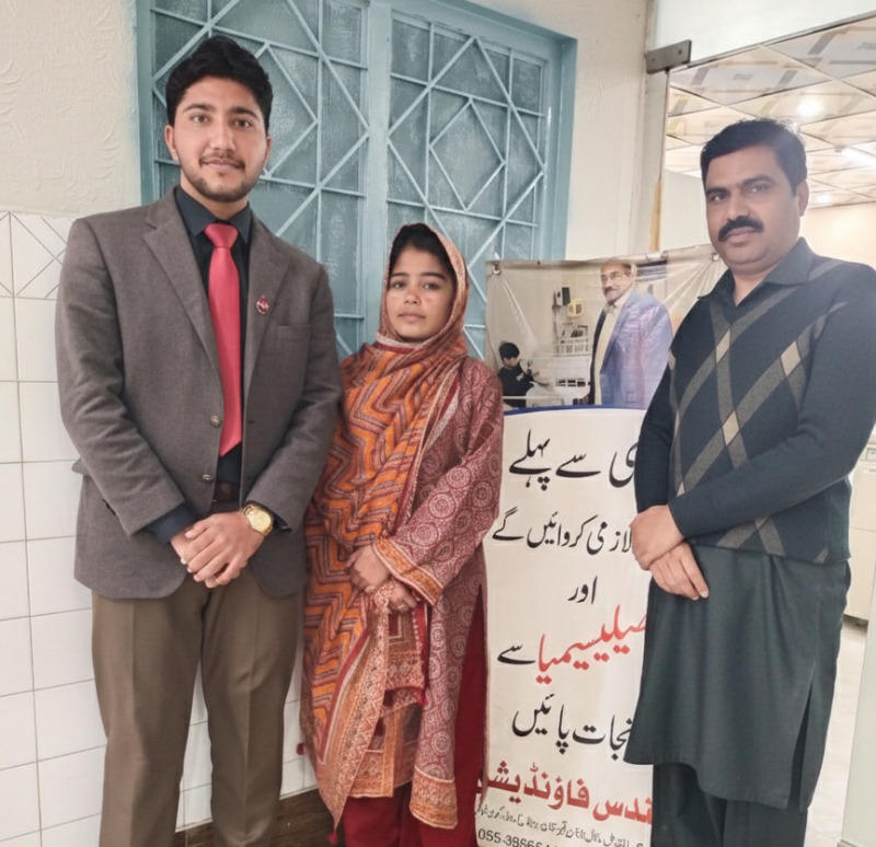 JZT Pakistan Adopts Thalassemia Patient Under Each One Ease One Program