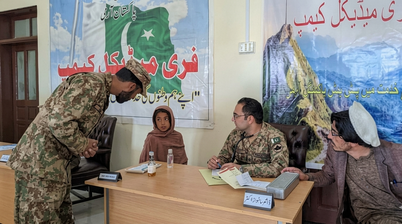 Pakistan Army Bolsters Healthcare in Remote Areas with Free Medical Camps
