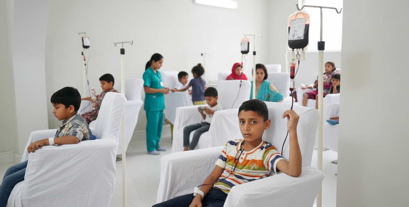 Trapped by Thalassemia The Families Facing an Endless Blood Transfusion Cycle