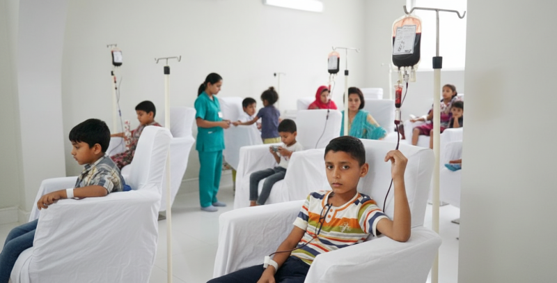 Trapped by Thalassemia The Families Facing an Endless Blood Transfusion Cycle