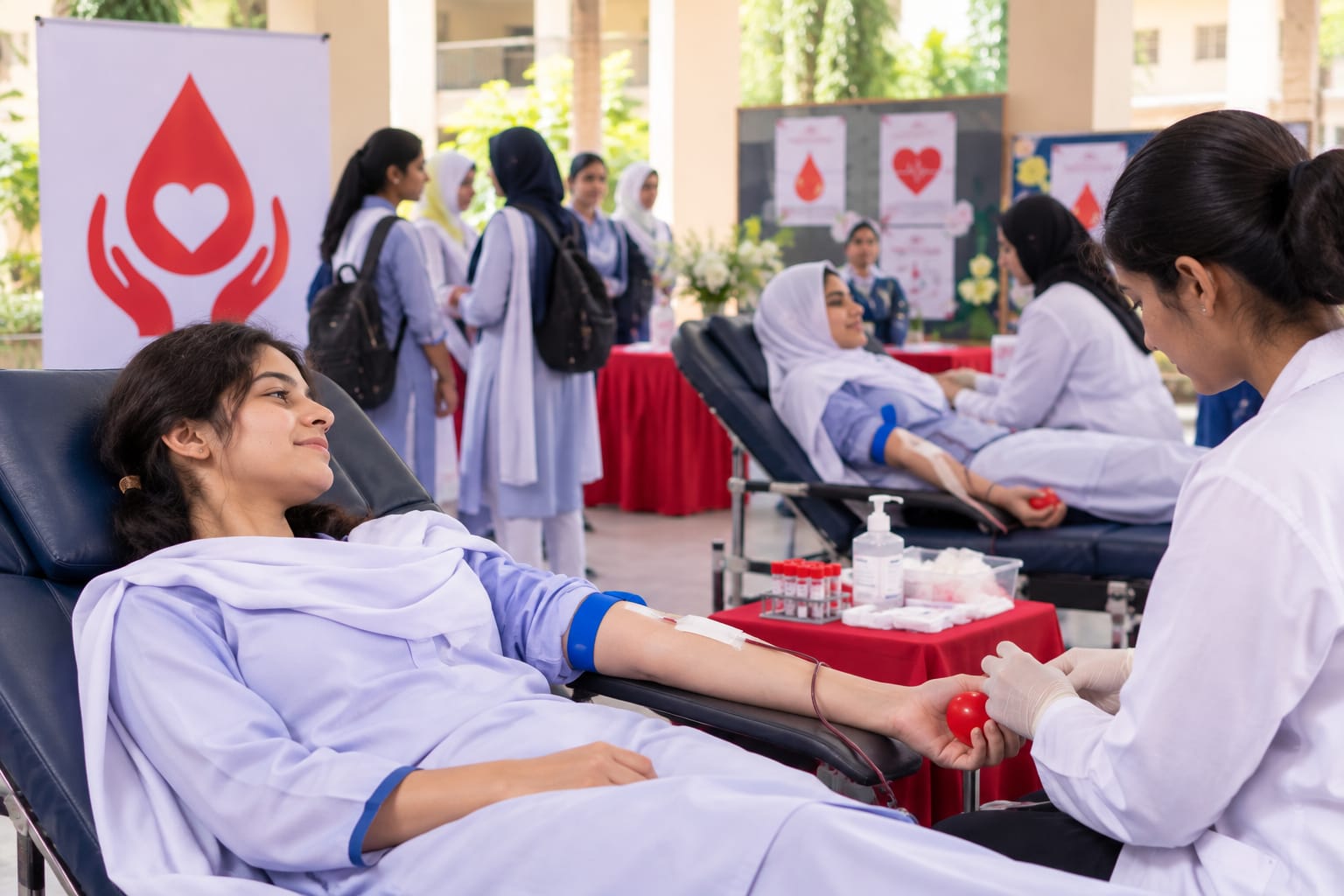 Voluntary Blood Donation Drive in Educational Institutions