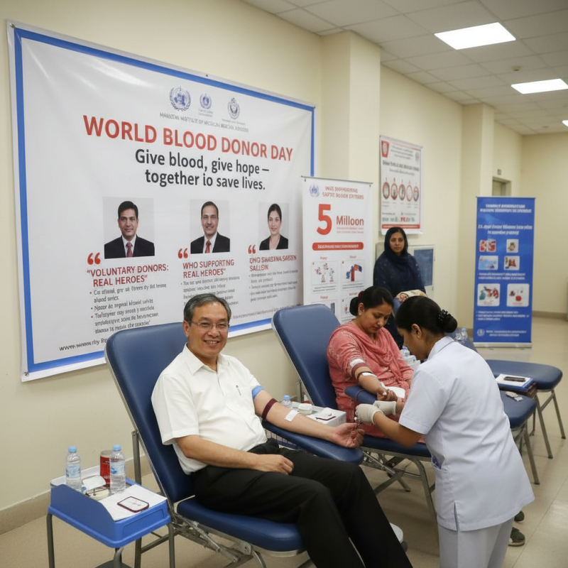 Why 5 Million Blood Donations Are Essential to Save Lives in Pakistan?